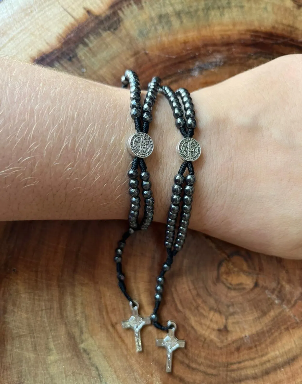 Terço Pulso Ematita