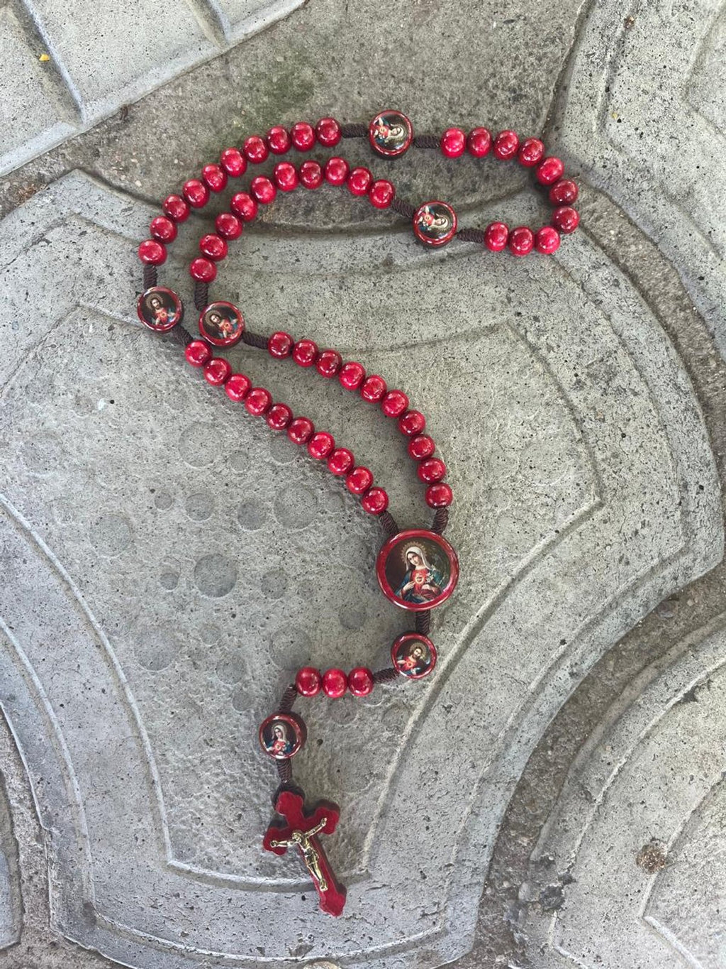 Terço Sagrado Coração de Jesus e Maria